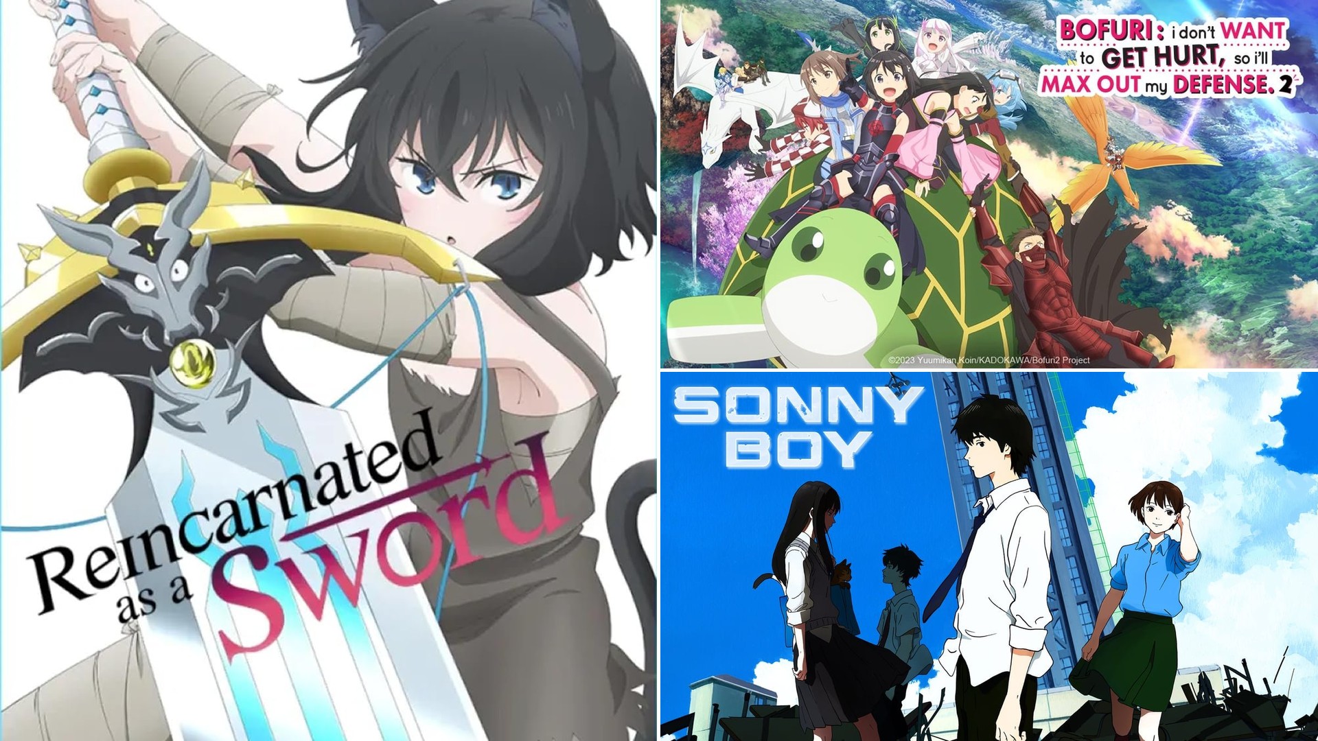 Collage thumbnail for 15 Best New Generation Isekai Anime Making Waves
