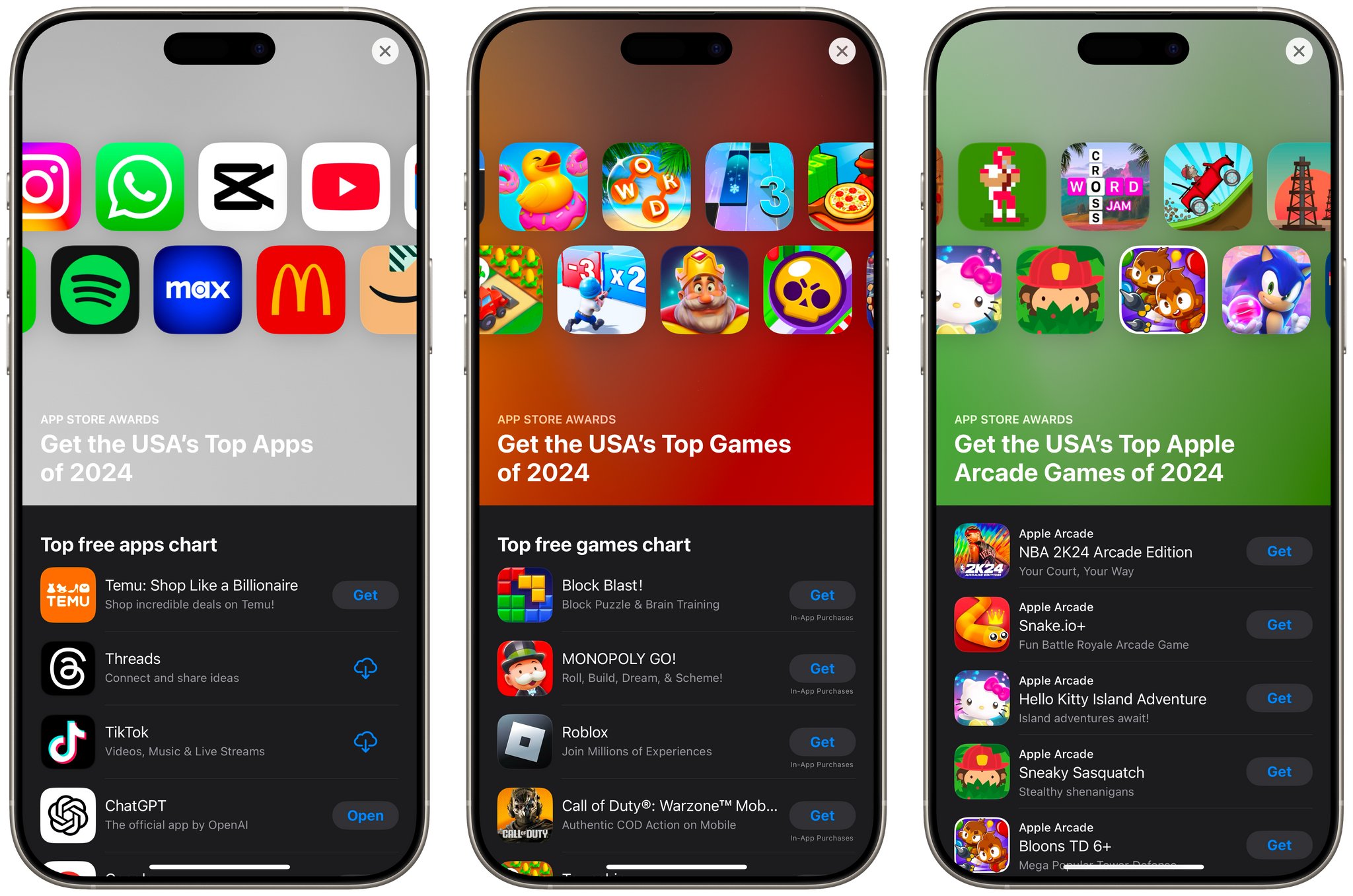 Apple App Store games and apps