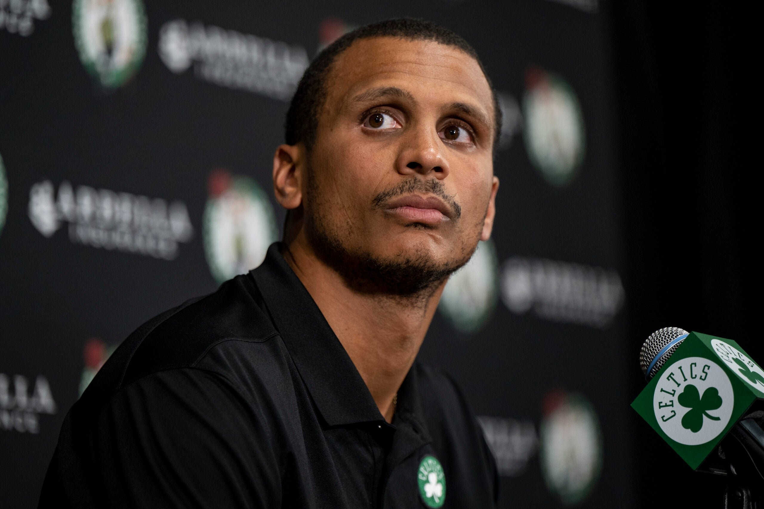 Boston Celtics head coach Joe Mazzulla