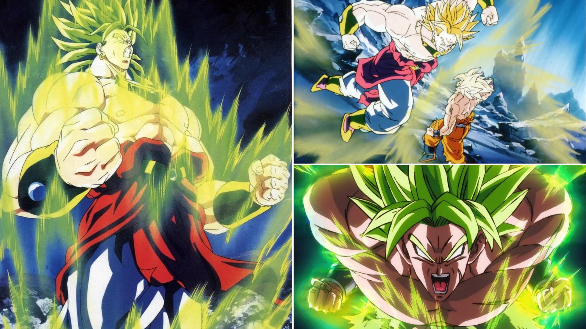 Collage thumbnail for Broly's Most Powerful Attacks and Transformations