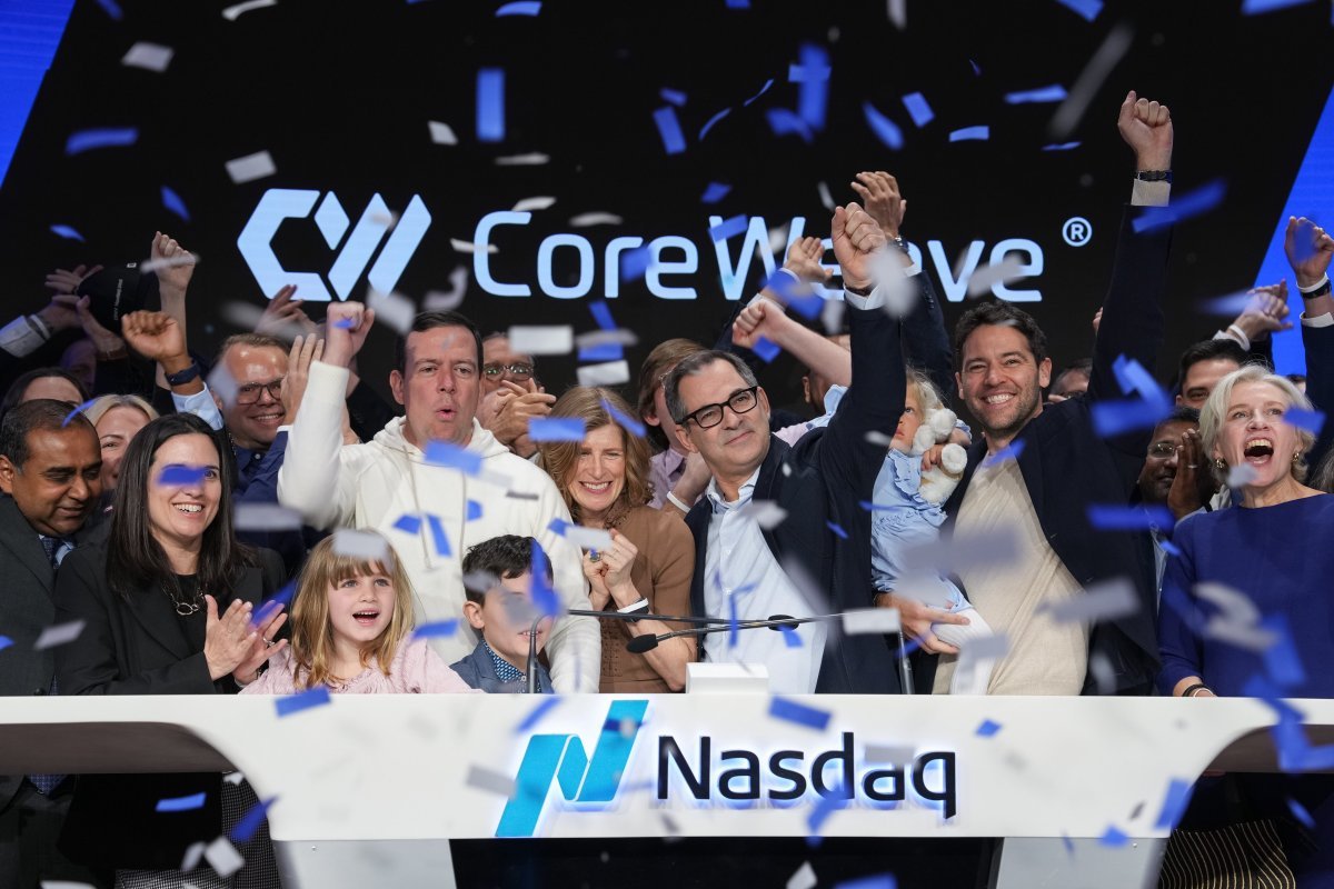 CoreWeave executives at JPMorgan roadshow