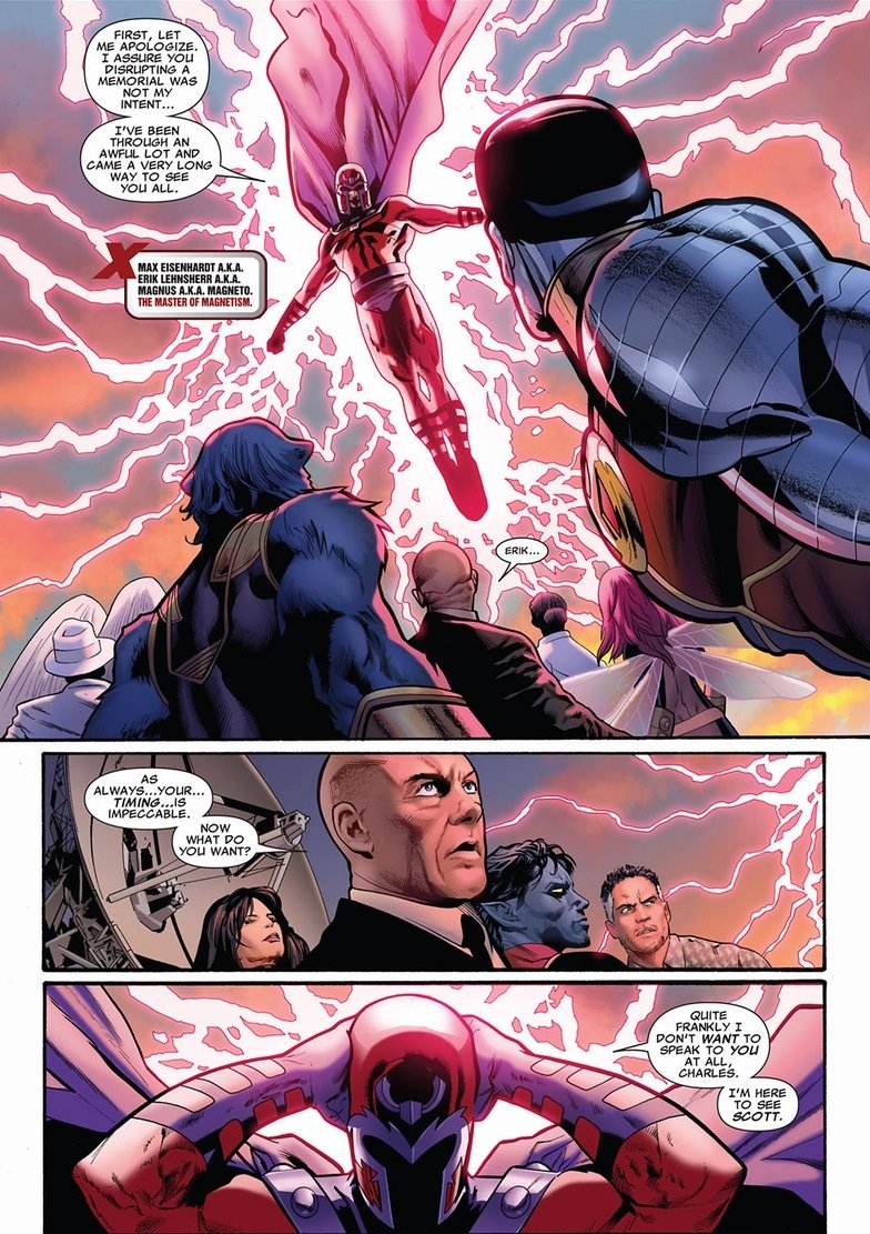 Cyclops vs Magneto – X-Men Second Genesis