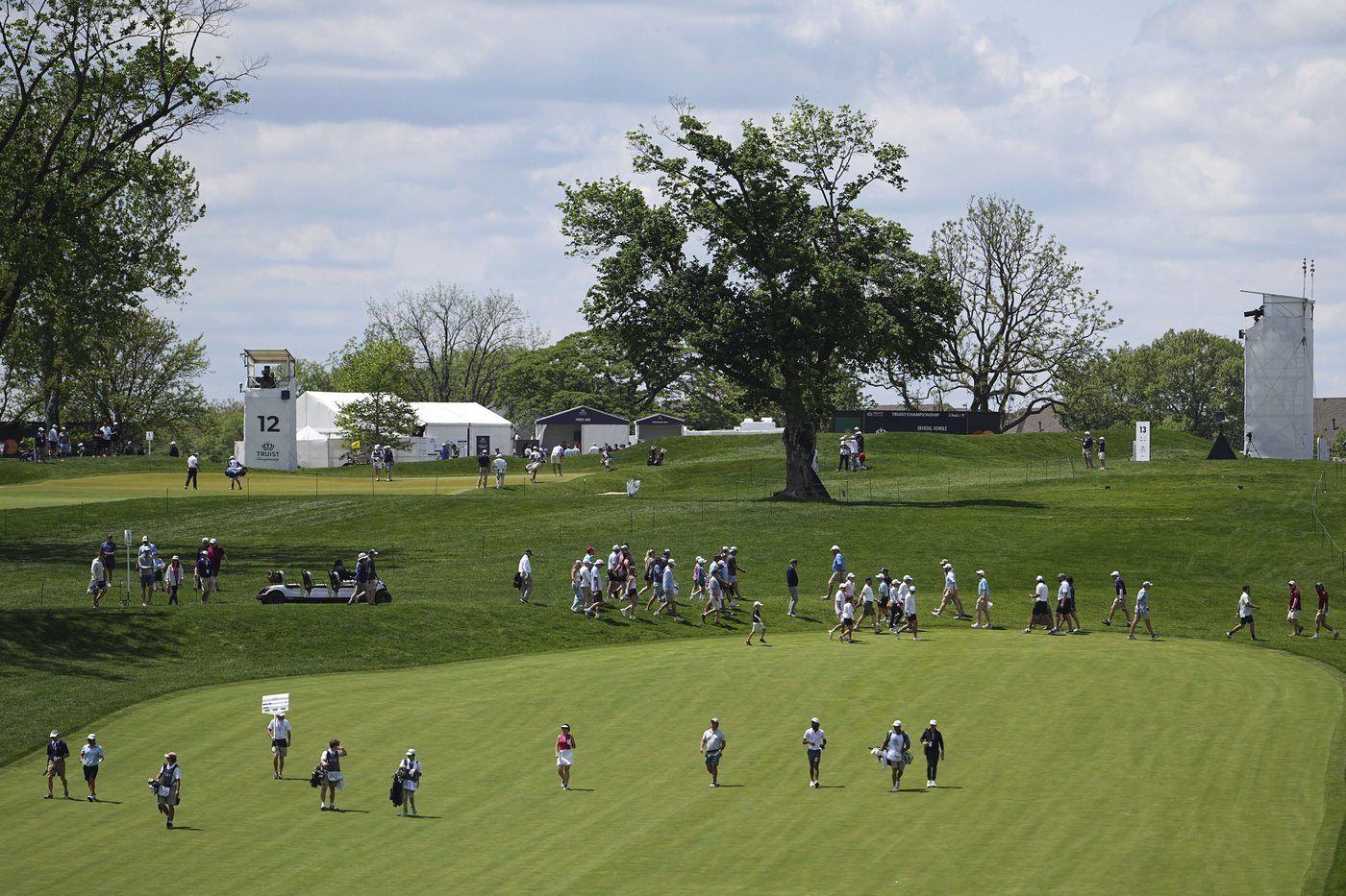 Fans at Philly Cricket Club – 2025 Truist Championship