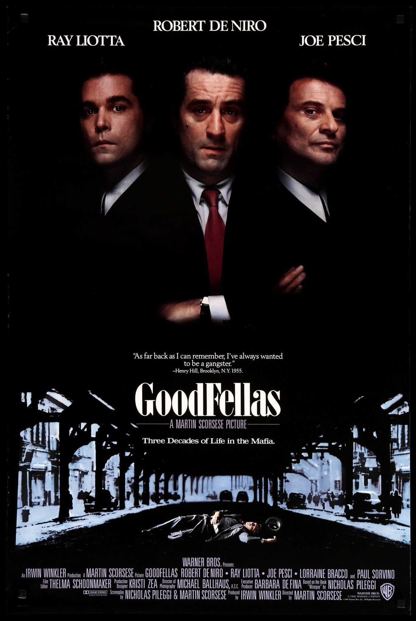Goodfellas 1990 poster