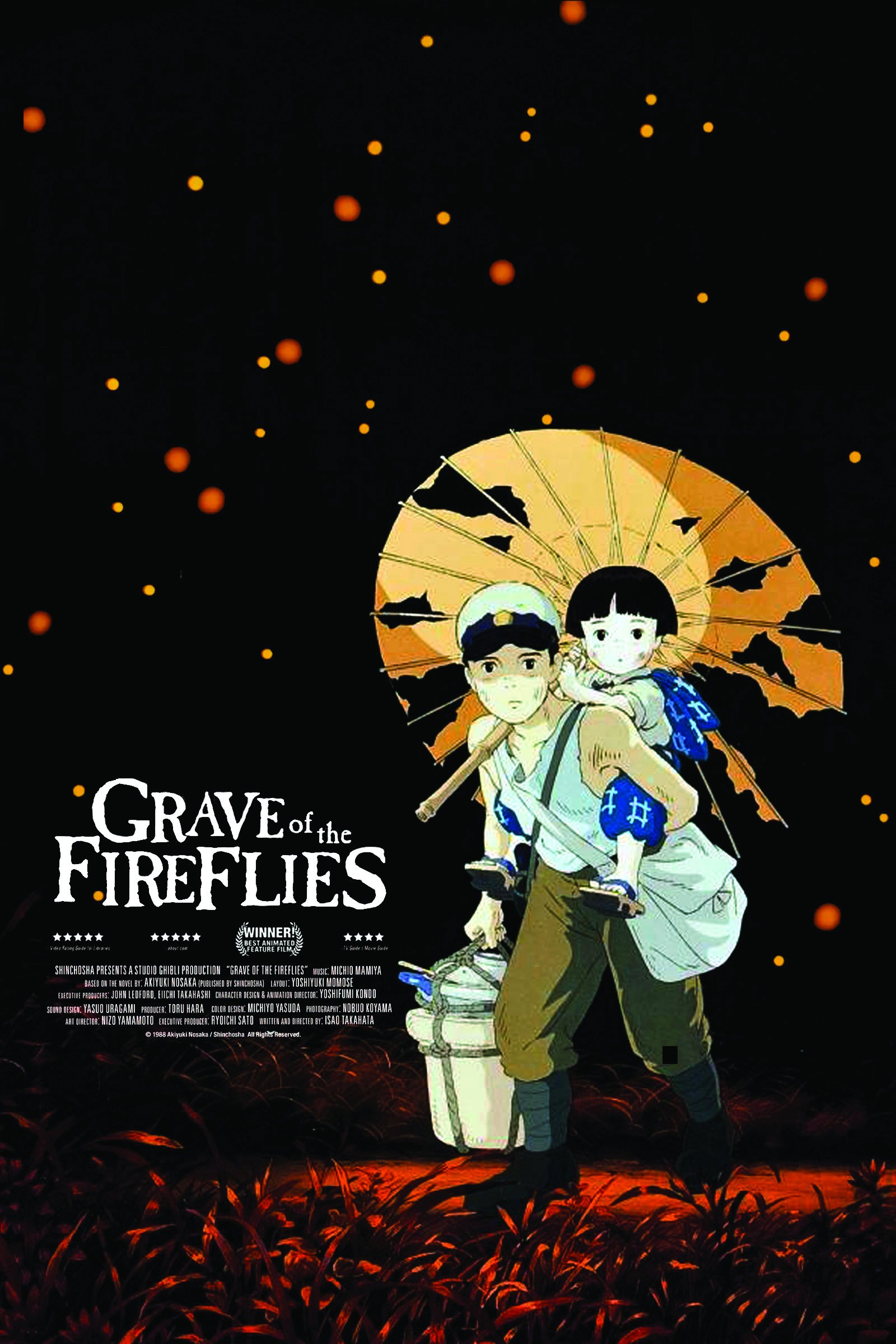 Grave of the Fireflies anime