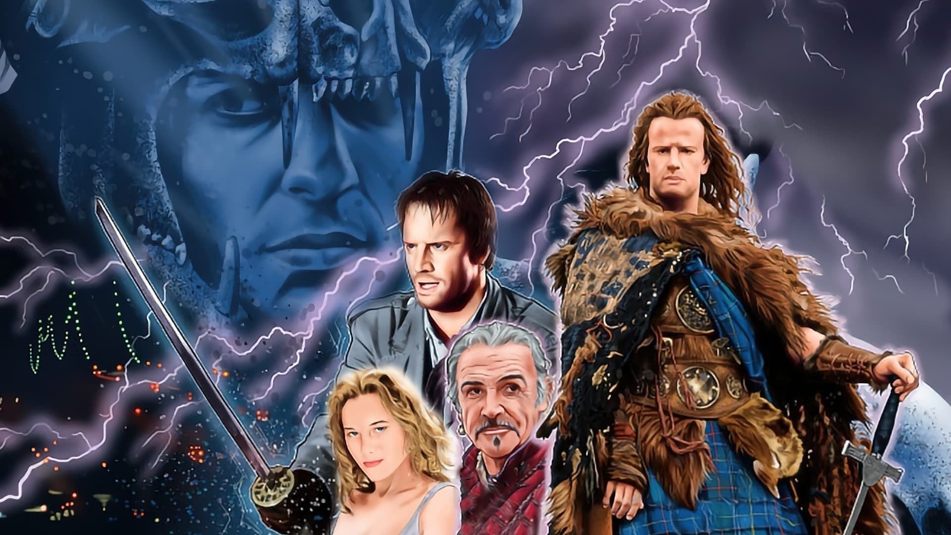 Highlander (1986) poster
