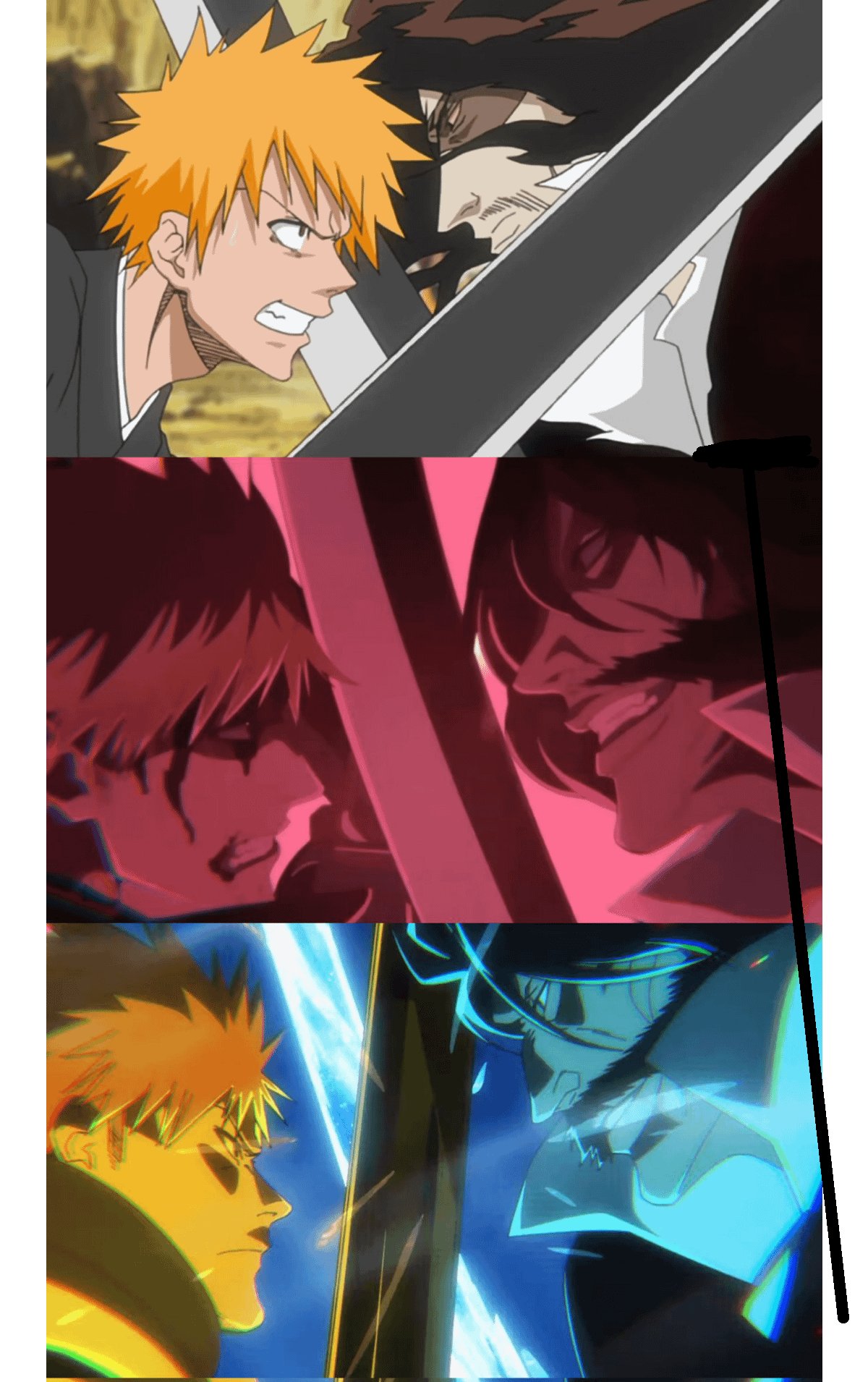 Ichigo vs Yhwach – Bleach anime