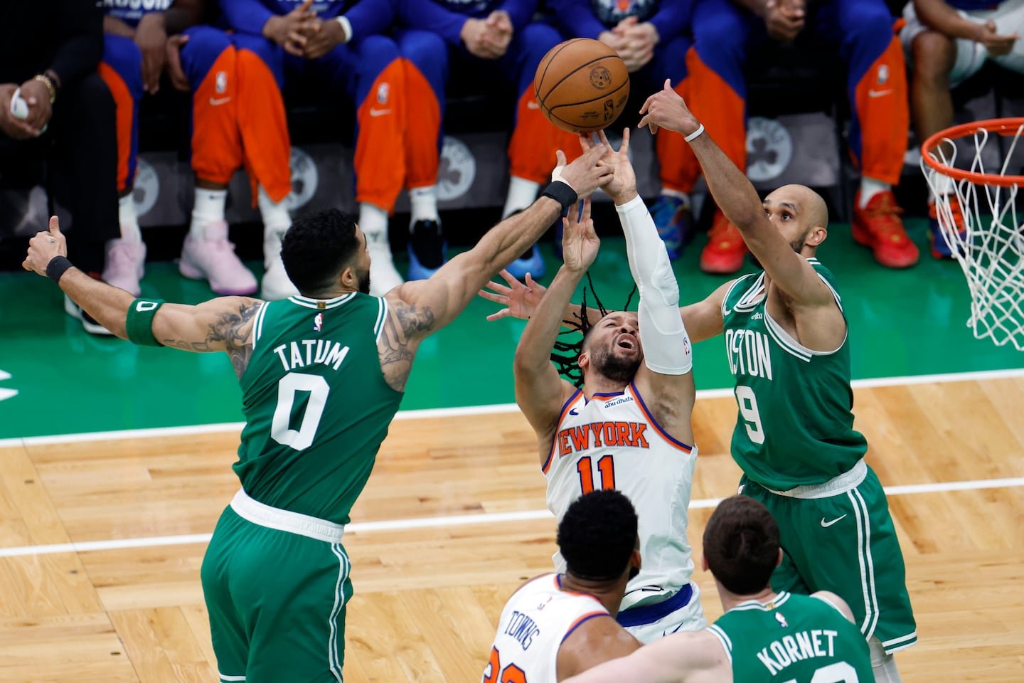 Jayson Tatum vs Jalen Brunson – Celtics vs Knicks 2025 Playoffs