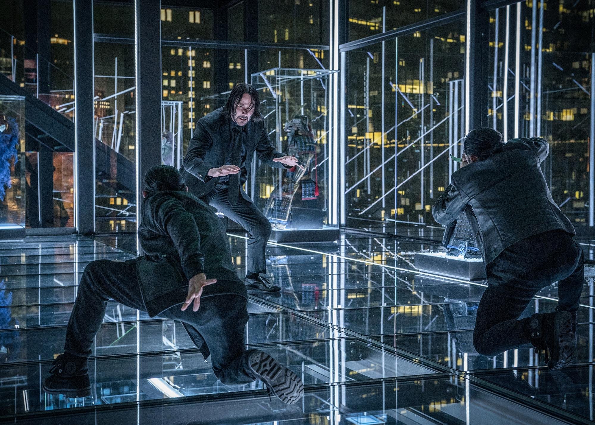John Wick action sequence