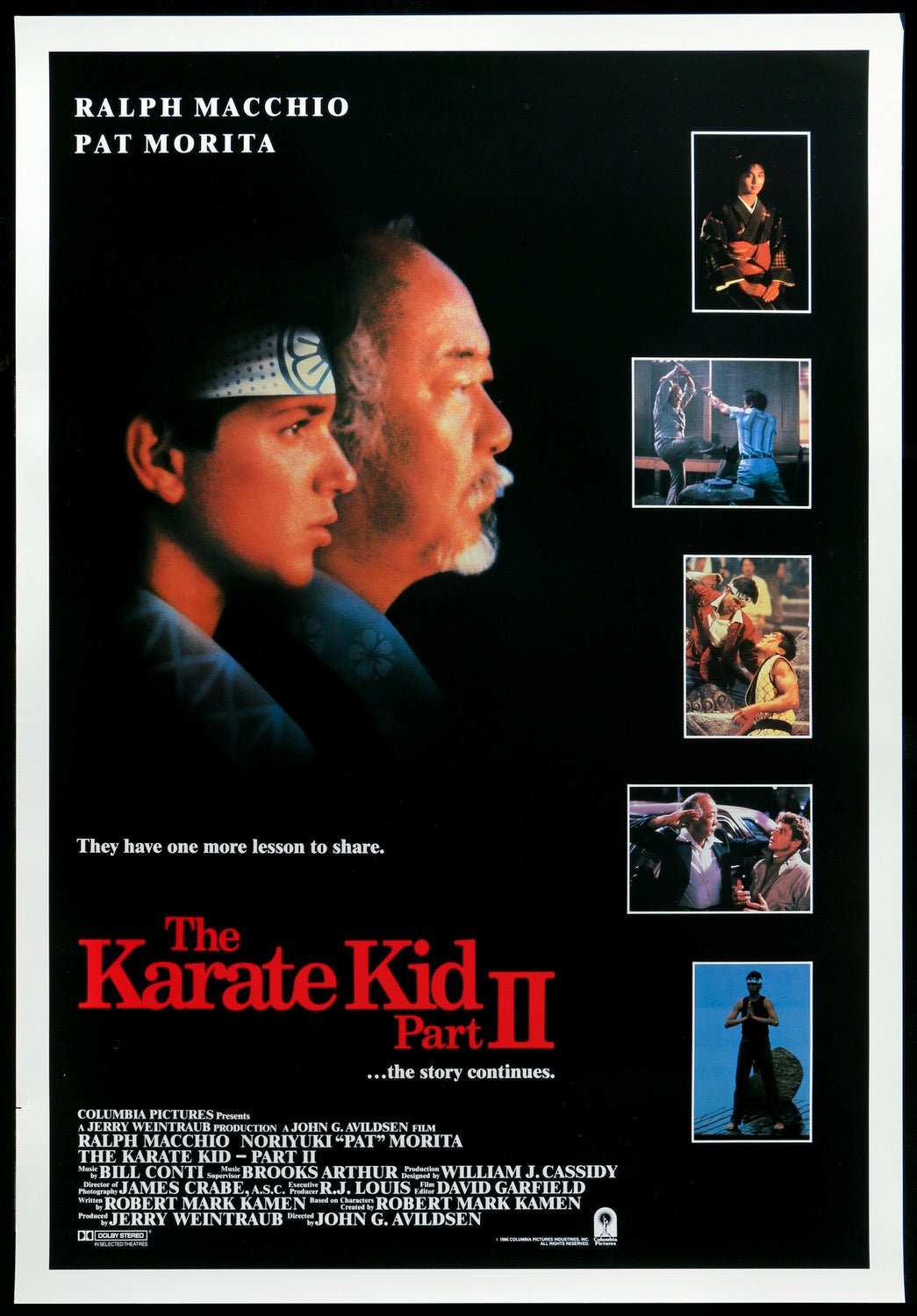 Karate Kid double feature poster