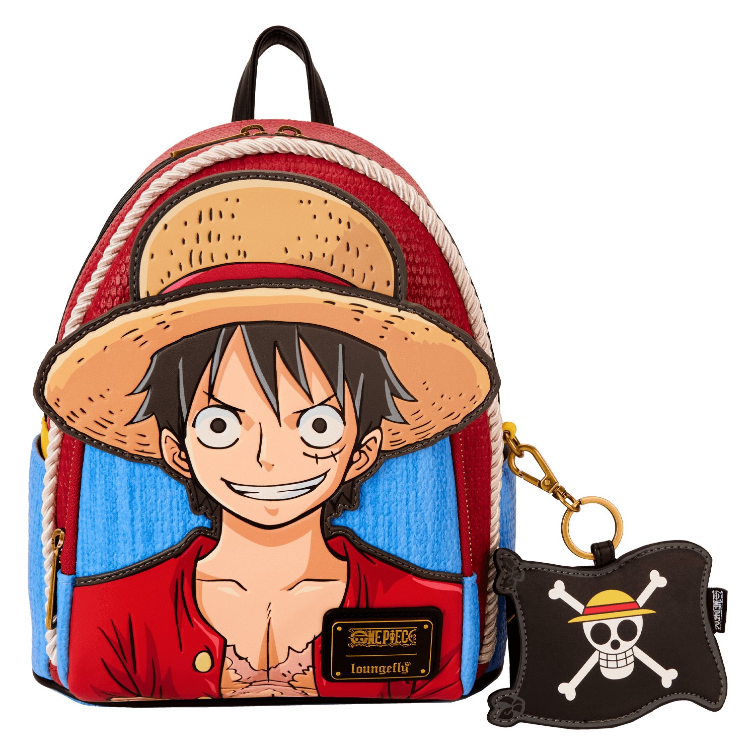 Luffy Crossbody Bag – One Piece Loungefly Compass Collection