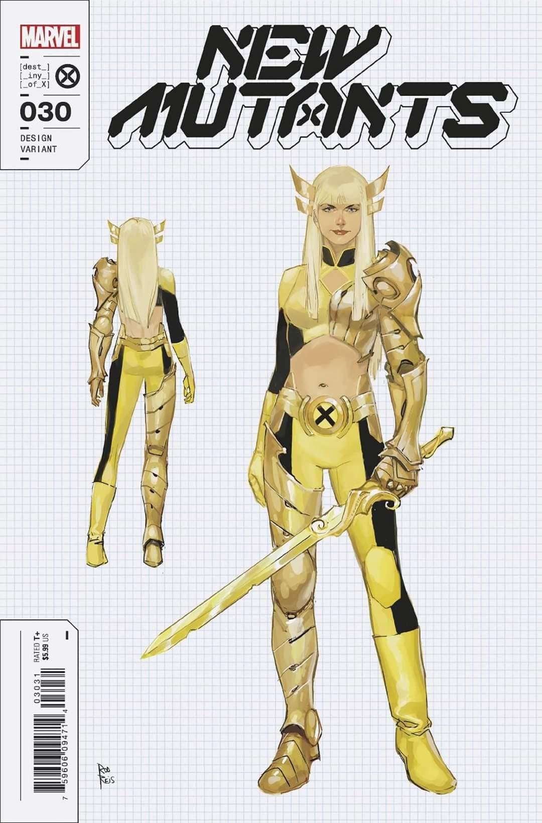 Magik costumes – X-Men comic