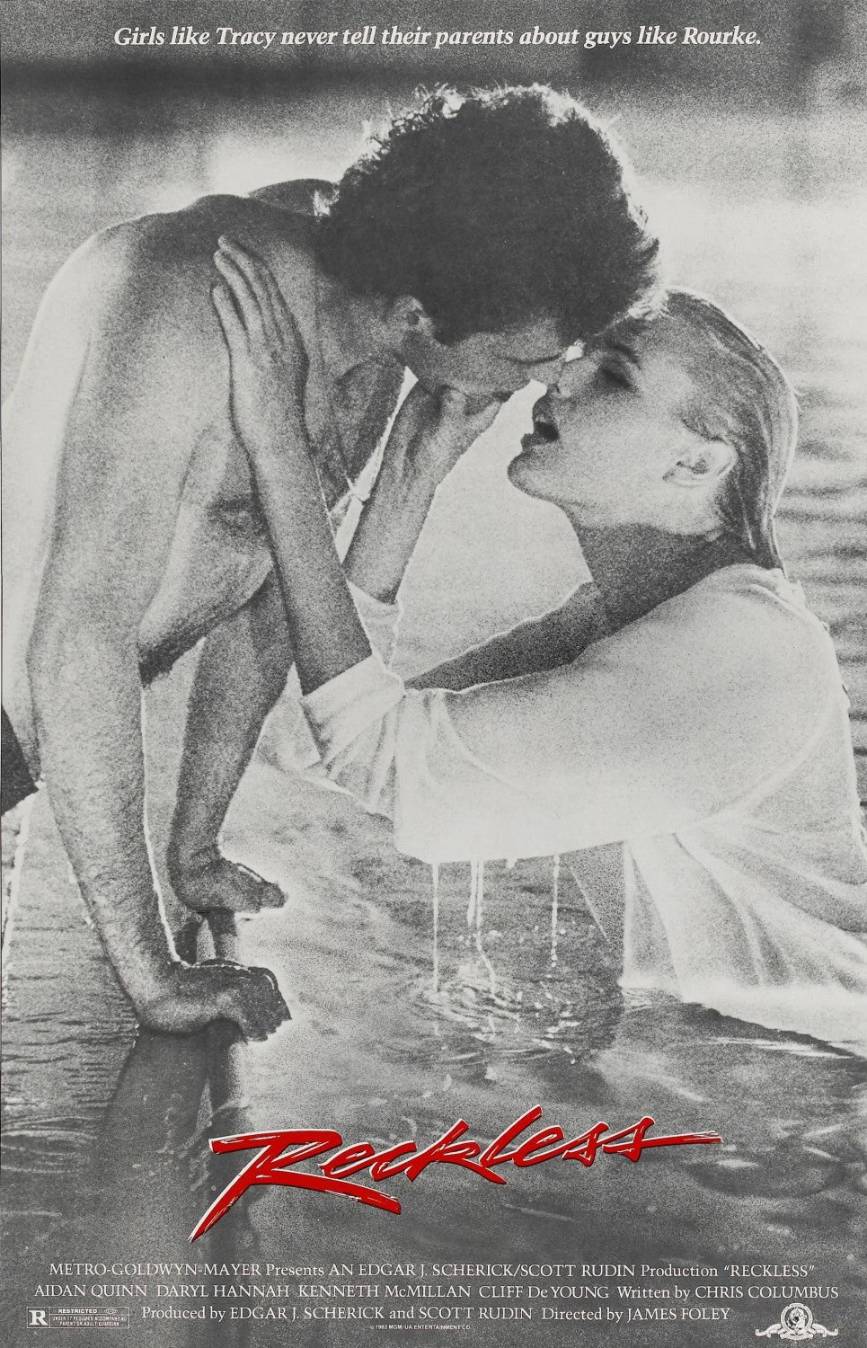 Reckless (1984) poster