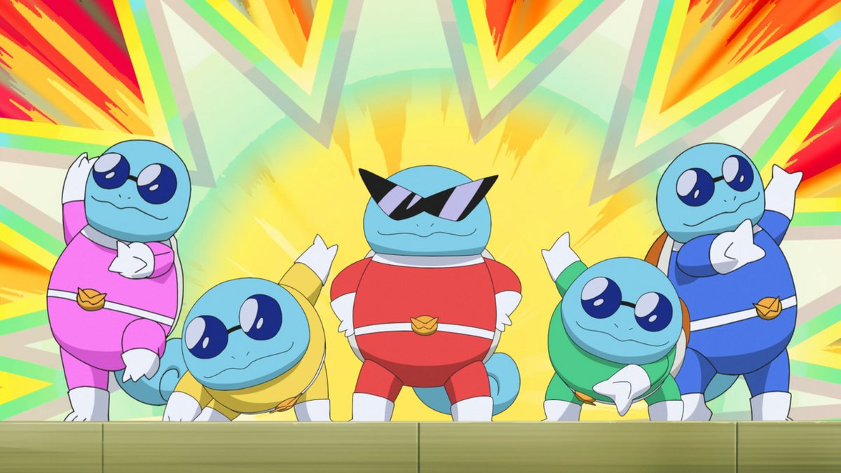 Squirtle Squad – Pokémon Aim to Be a Pokémon Master anime