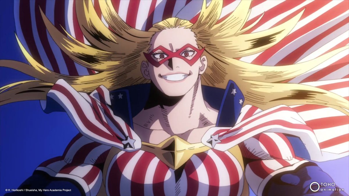 Star and Stripe – My Hero Academia anime