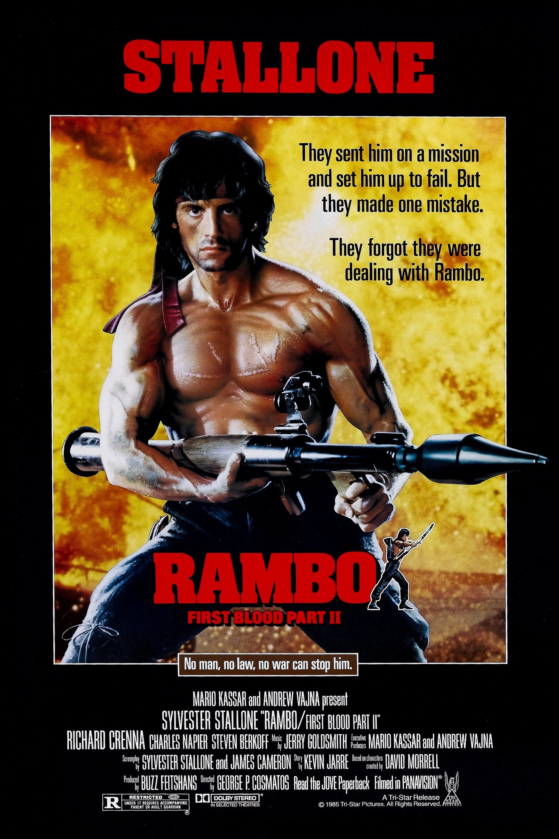 Sylvester Stallone – Rambo: First Blood Part II
