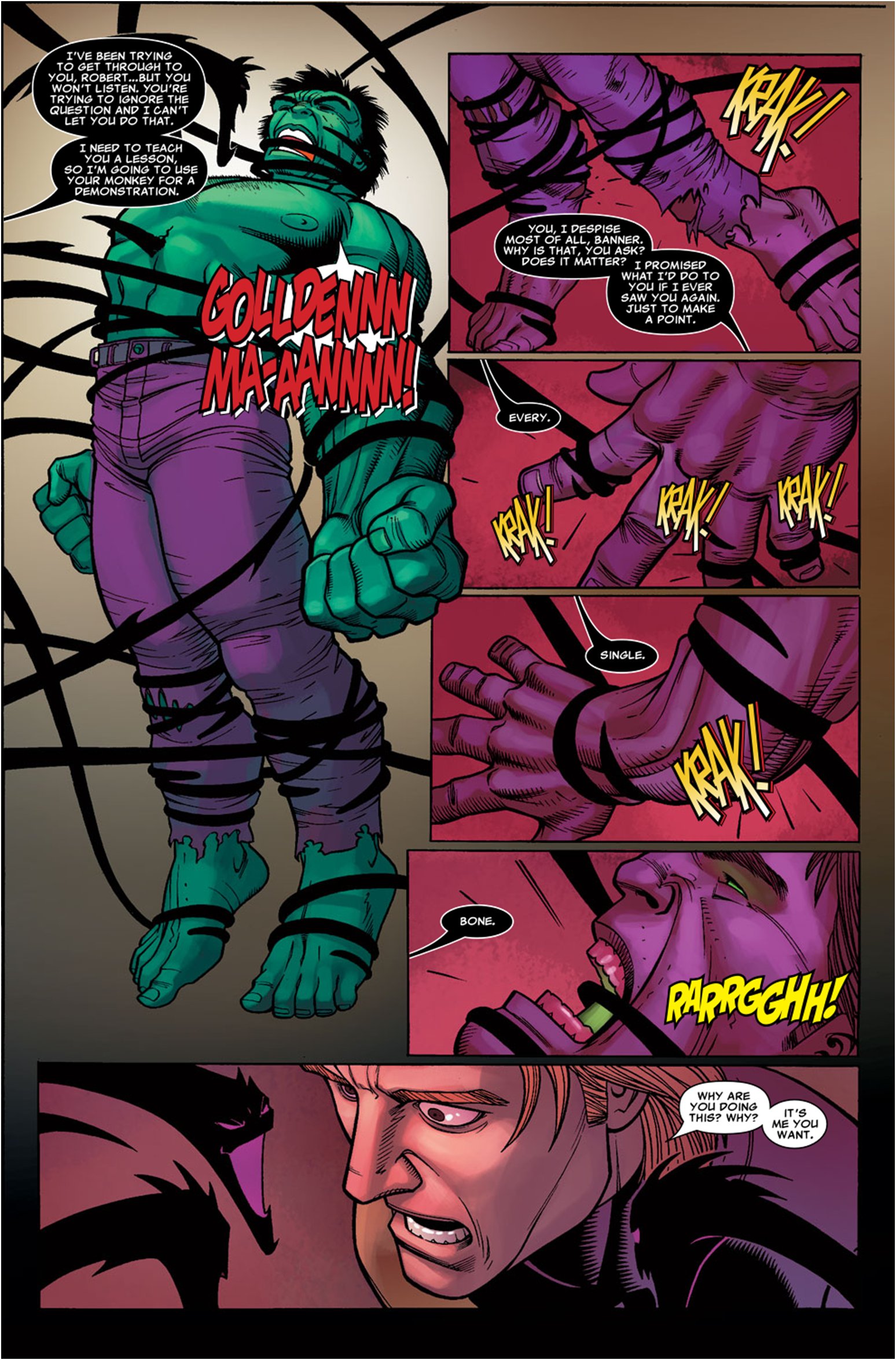 The Void and Hulk – Sentry comic