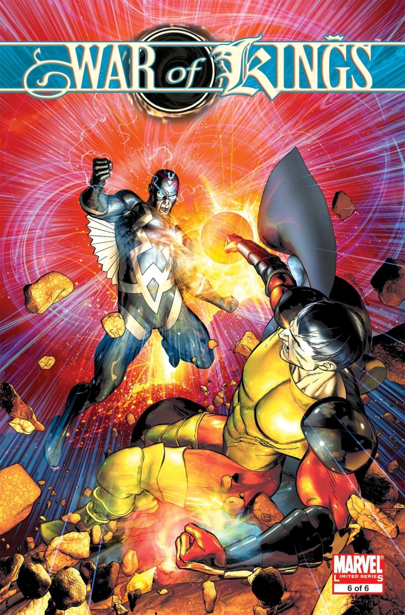 Vulcan vs Black Bolt – War of Kings