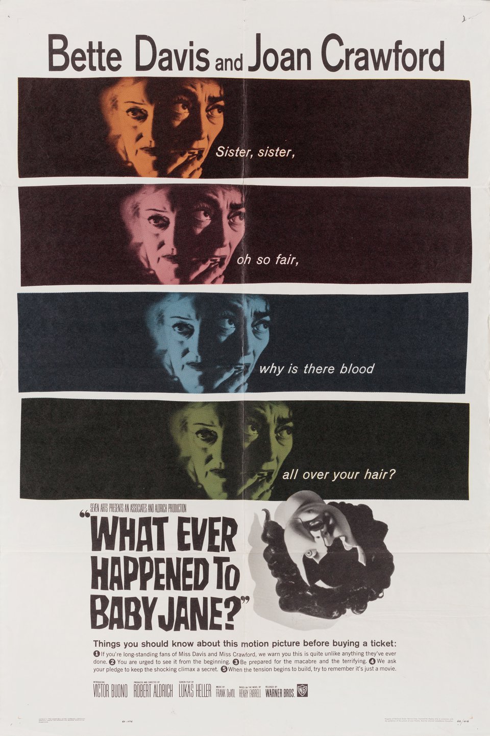 Whatever Happened to Baby Jane? (1962) poster