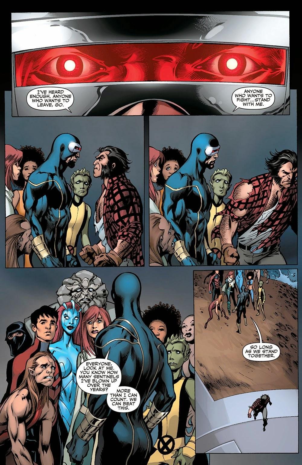 Wolverine vs Cyclops – X-Men Schism