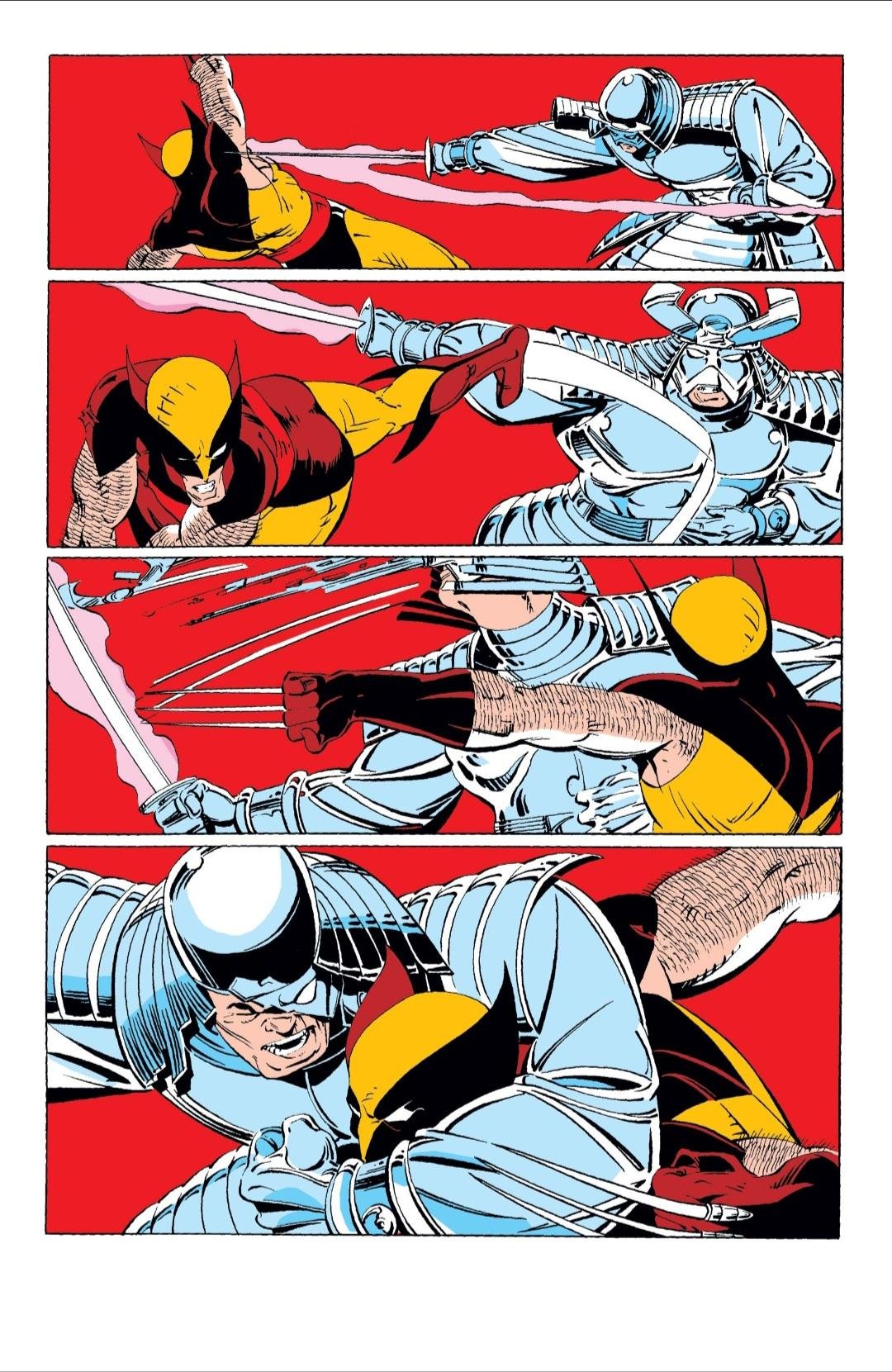 Wolverine vs Silver Samurai – Uncanny X-Men