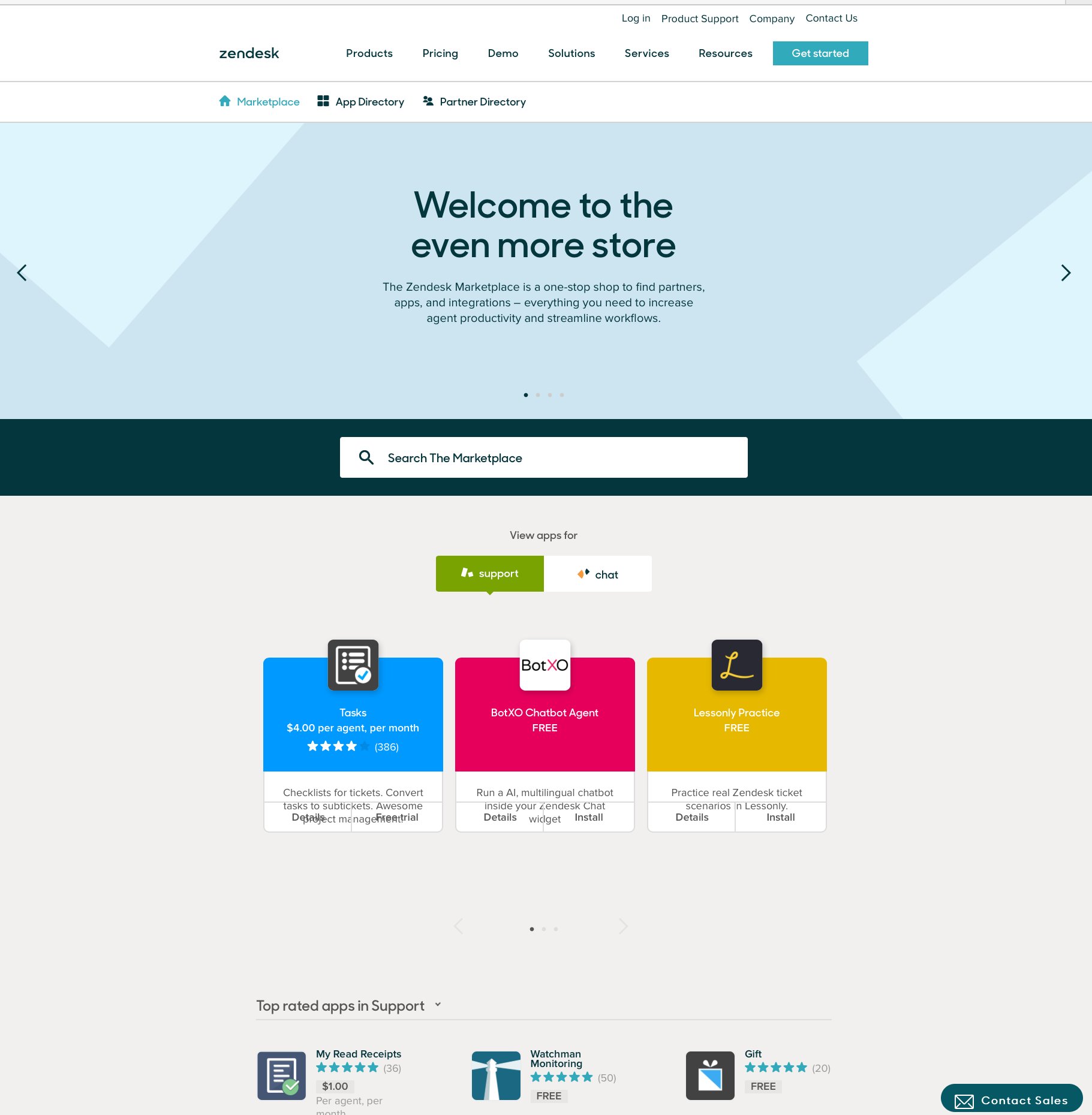 Zen Agents marketplace open source