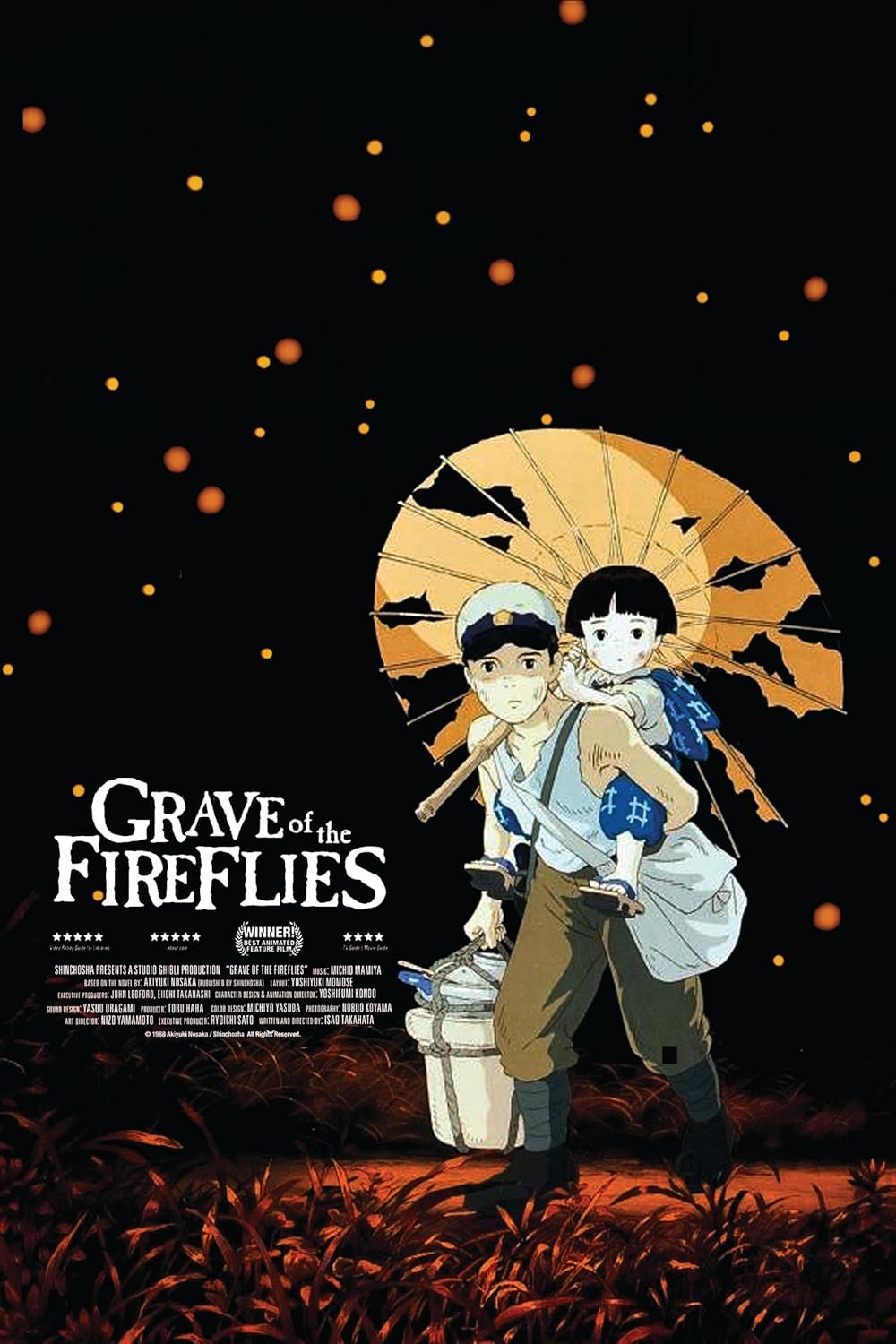Grave of the Fireflies anime