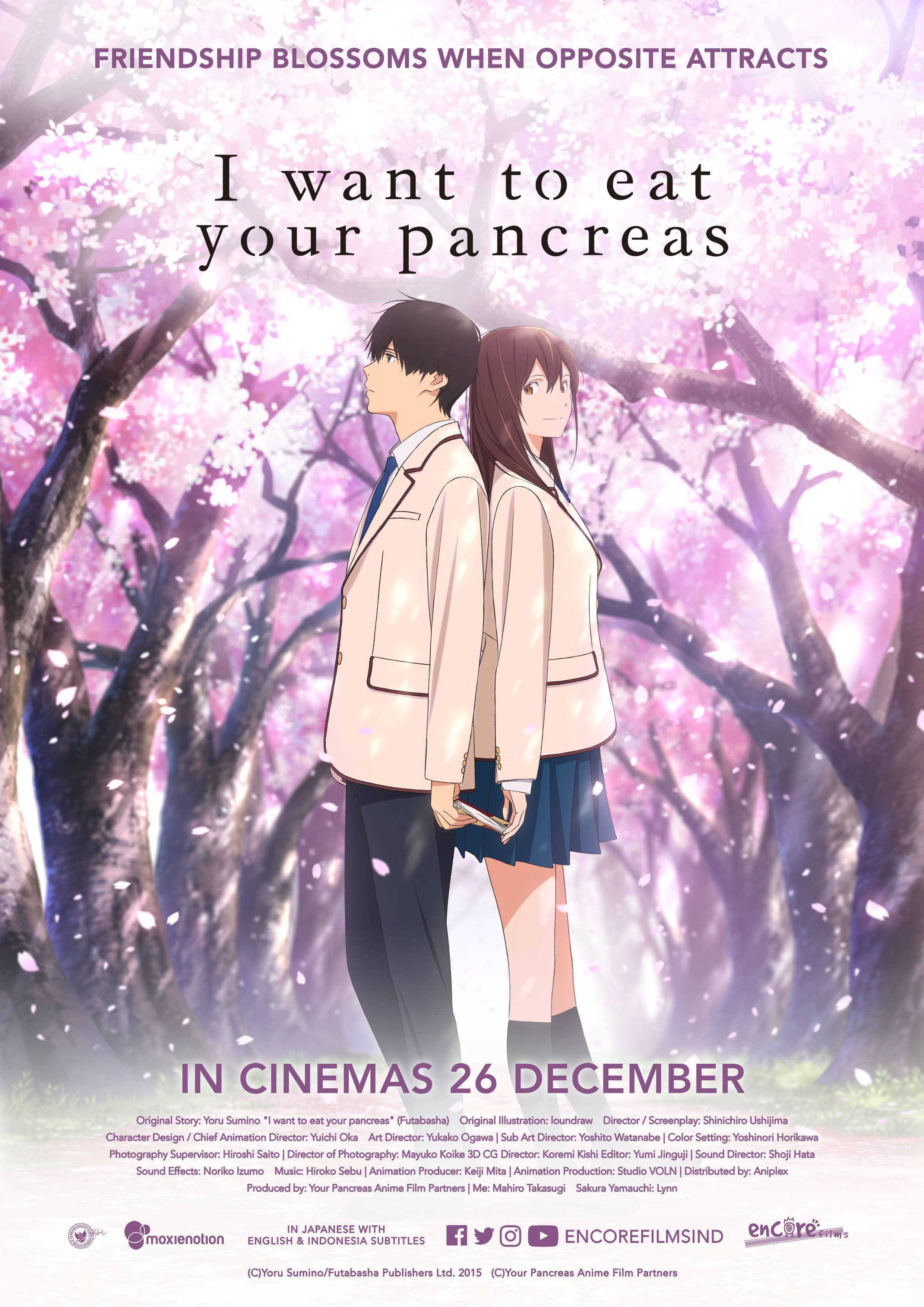 I Want to Eat Your Pancreas anime